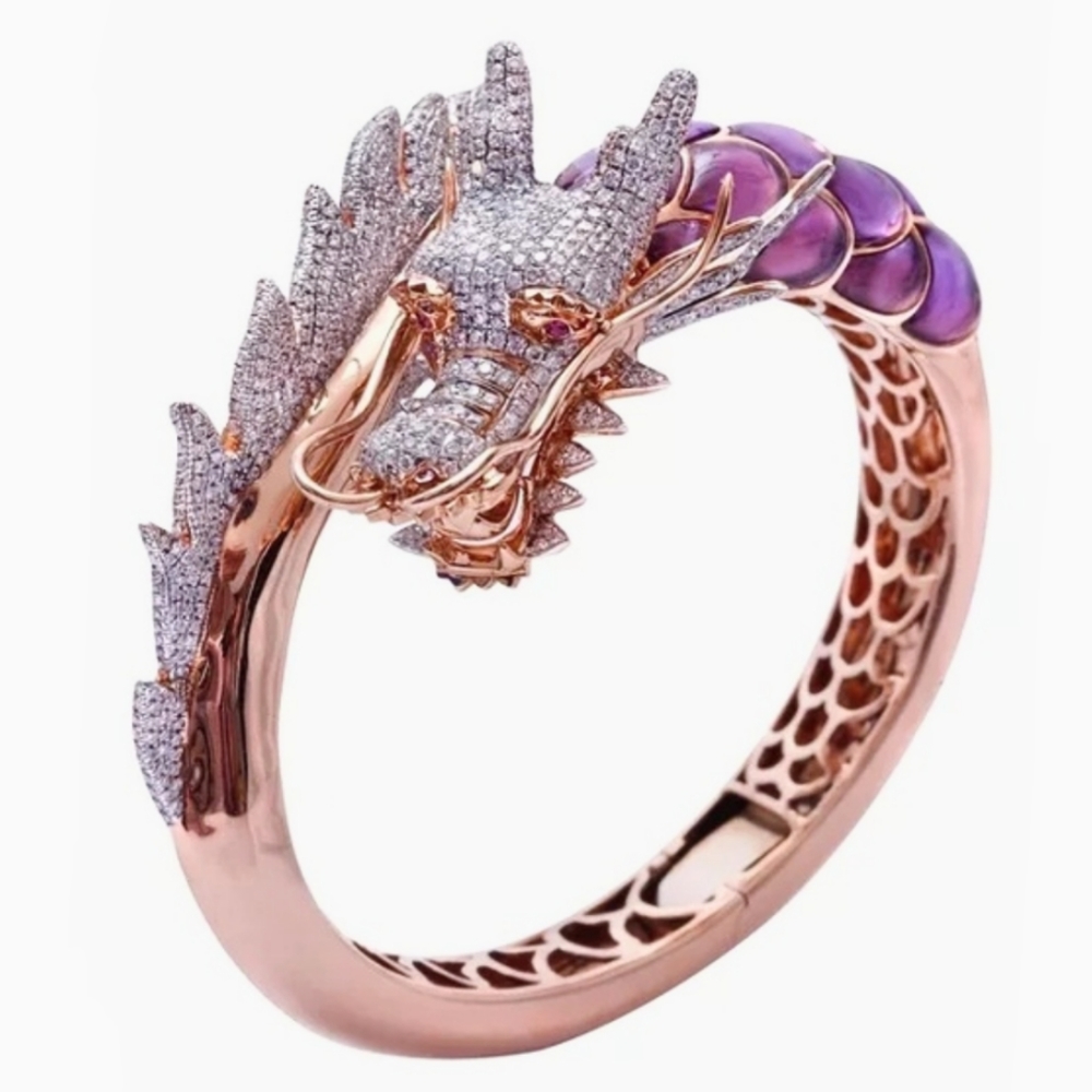 FREE w/ purchase Crystal Dragon Ring